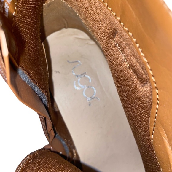 Sugar Boots Ankle Boots Faux Suede Cowhide Print Western Boots BRN/WHT SZ 8-1/2 - Picture 7 of 9